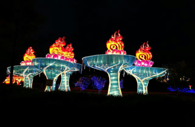 自貢燈會(huì)——福滿人間