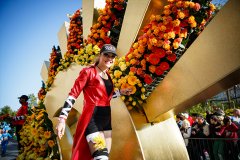 中法尼斯文化節上來自恒卓文化的花車格外引人